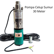 Pompa Celup Sumur Mini DC 12 V Submersibel Tanam 30 Meter Pompa Sumur Kedalaman 30 Merter Pompa Sibe