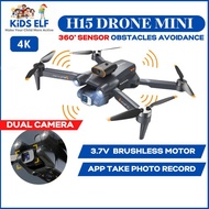 H15 Pro Rc Drone With Dual Camera Mini Dron Brushless Motor Remote control murah gila Quadcopter kec
