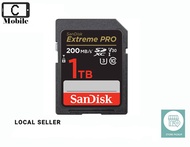 Sandisk Extreme Pro SD Card 1TB (200MB/s)(Limited Lifetime Warranty)