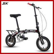 12 Inch Foldable Bicycle for People with Low Height 14 Inch Adult Folding Bicycle Children Bicycle Mountain Bike Road Bike