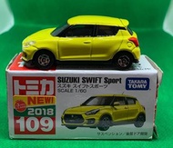 TOMICA 109 SUZUKI SWIFT SPORT