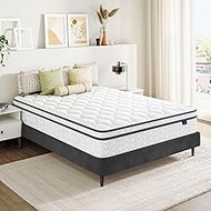 Vesgantti 10.2 Inch Multilayer Hybrid Full Mattress - Multiple Sizes & Styles Available, Ergonomic D