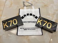 (少量現貨）(另有限量冠軍版）全新🆕 Redmi 紅米 K70 系列 K70E / K70 / K70 Pro 十周年 全網版 12/16/24+256/512/1TB （原封有保養 ）