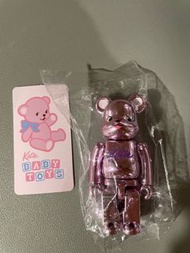 Bearbrick series 47隱藏 電鍍 Katie be@rbrick bear brick