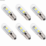 CLEIGHTEEN8H 6 Pack LED Corn Light Bulb, 1W E14 LED Bulb, Mini T15 110V 7 SMD5050 LED LED Light Bulb