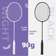 4U G5 24lbs Badminton Racket Original Carbon Full Fiber Professional High Tension Carbon Raketa 1PCS