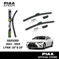 PIAA Si-Tech Silicone Wiper For GS/ES300 2012 ~ 2019 (26" & 18")