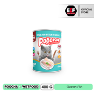 POOCHA KALENG 400 GRAM 400GR MAKANAN KUCING BASAH