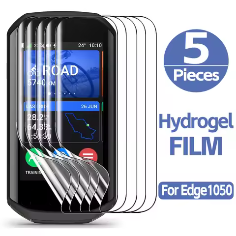 1-5Pcs Soft Hydrogel Films For Garmin Edge 1050 Edge1050 Soft Screen Protector Bicycle GPS Stopwatch