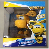 Đồ chơi Super wings đội bay siêu đẳng Robot biến hình máy bay cỡ lớn mẫu mới: Kim Jett xây dựng Jett