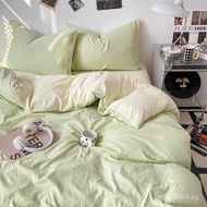 Quilt Cover180X220100% Cotton Single and Double Piece Set X230Solid Color Dormitory150X200Single Pie