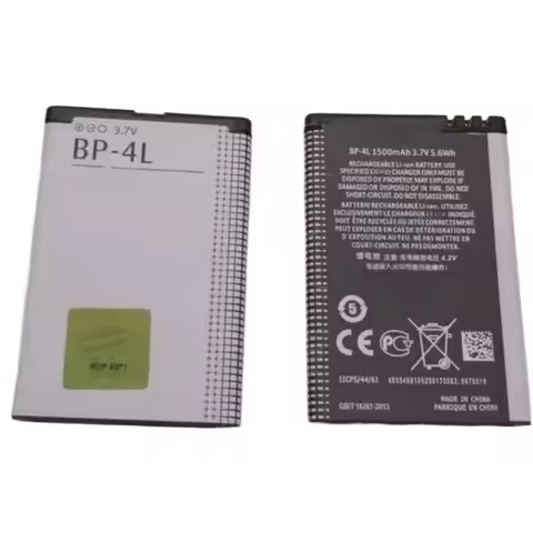 2PCS New 1500mAh Replacement Battery BP‑4L for Nokia E63 E71 N97 E72 E52 6760s E55 N97i