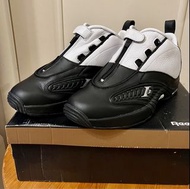 Allen Iverson adidas Reebok answer 4 step over black toe leather Nba basketball shoes us 10