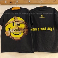 Comfortable Daily Cotton WWF MANKIND HAVE A NICE DAY  tag USA vintage shirt Tour Rug Band heavy S-5X
