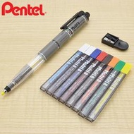 又敗家@日本Pentel八合一 Multi 8色鉛筆機能筆組2mm筆芯PH802ST複合式繪圖筆飛龍彩色製圖筆