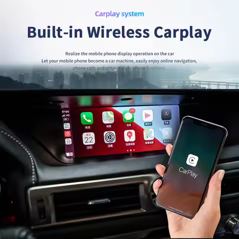 10.25inch Linux Android Auto GPS Car Radio CarPlay ForLexus gs GS200 GS250 GS300 GS350 GS450 2013-20
