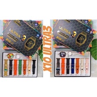 8 in 1 Smart Watch X10 Ultra 3 Sport Watch for Men Women Bluetooth Call SmartWatch DIY Watch Faces