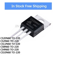 10pcs CS20N60 TO-220 20N60 CS20N60A8H CS2N60 CS4N60 CS8N60 CS10N60 CS12N60 FET authentic