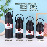 1200ML/1500ML Insulated Water Bottle Vacuum Tumbler Sports Water Bottle with Straw Flask Tumbler