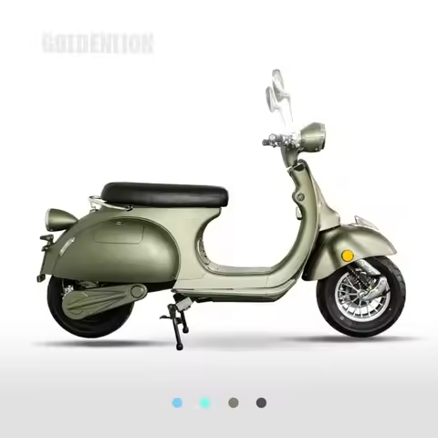 Zuimi High-end EEC COC Goldenlion EV2000 Electric Scooters Kit Vintage Motorcycle 2000W Two-wheel Sc