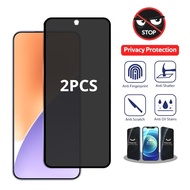 1-2Pcs For Redmi Note 11T 11SE 11S 11R 11E Pro+ Pro Anti Spy Privacy Tempered Glass Film For Redmi N