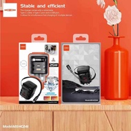 Moxom MX-HC241 25W Changer with Built-in TYPE-C Retractable Cable