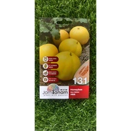 Sun Melon Honeybee Golden Yellow Premium Seed Benih Melon Manis Premium