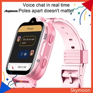 Skym* Smart Watch 169 Inch Large Display Long Standby Time Touch Screen 4G Network Two-way Talk Square Dial Kids Digital Phone Wristwatch for Daily