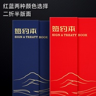 Daily New Arrival/Signed Ceremony A4 Business Folder Contract Folder Corporate Strategy Cooperation 