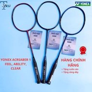 Genuine Yonex Arcsaber 1 Feel, 1 Ability, Clear 5U Badminton Racket