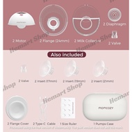 SPARE PART BREAST PUMP MOMCOZY M5 HANDS FREE WEARABLE VALVE DIAPHRAGM SILICONE RUBBER VALVE