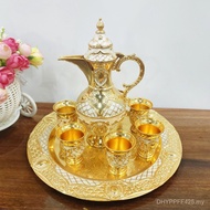 Ornaments Wine Jug New Style Wedding Wine Set Metal Light Luxury Creative Set Decoration Set Hotel L