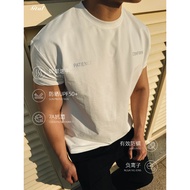 GTAL American Style Shuttle-like Cotton Short-Sleeved 7A Antibacterial Sunscreen Cool Breathable Pri