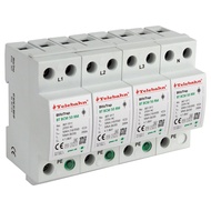TVSS Surge Protection T1 255V AC 50kA 100kA 4P 3 Phase Surge Protector SPD for TN-S