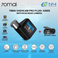 70mai Dashcam PRO PLUS+ A500S Car Recorder 1944P car camera rear cam wifi app control GPS Built in A