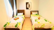古來市中心的3臥室公寓 - 110平方公尺/3間專用衛浴 (A17187 Kulai d'putra suites 3R9P smart tv near Jpo)