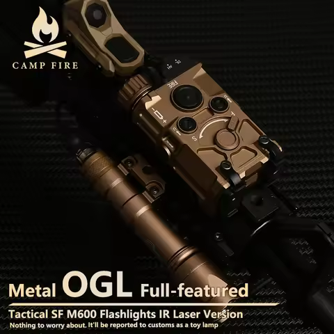 New Metal Tactical OGL Surefir IR laser White Strobe Light M600 Flashlight Hunting Lamp Airsoft Acce