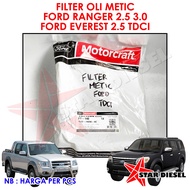 1L2Z-7Z098-AC METIC FORD RANGER OIL FILTER 2.5 3.0 FORD EVEREST 2.5 TDCI
