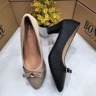 BONNIE WOMAN HEELS BERTUTUP PENUH BERTUMIT 2.5 INCI BERTALI RIBBON MBN-1023