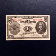 Uang Kuno 1 Gulden NICA Nederlandsch Indie Tahun 1943 - AB361086A