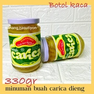 Carica dieng WSB/Minuman buah carica kemasan botol kaca 330gram