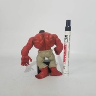 MERAH Red Hulk Action Figure Toy About 4inch Height Recast Marvel Un