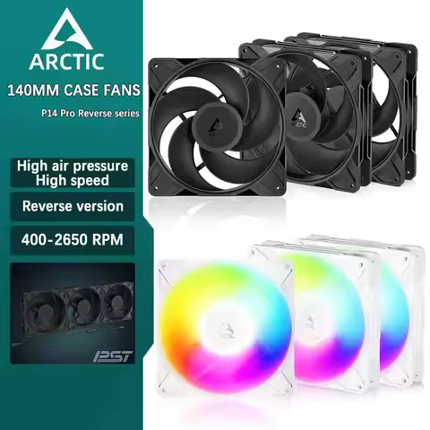 ARCTIC P14 Pro Reverse series Computer Desktop 14cm High Pressure Case Fan Large Airflow PWM Tempera