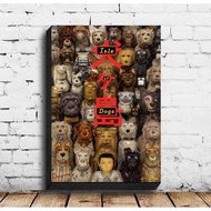💥READY STOCK💥Isle of Dogs Wes Anderson Edward Norton 2018 Movie Film Poster Wall Decor Iconic Animat