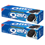 韓國 OREO 朱古力夾心餅 (原味) 100G (藍) X2