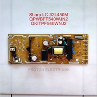 PSU LCD TV Sharp Aquos LC-32L450M LC 32L450M LC32L450M Power Supply QPWBFF540WJN2 QKITPF540WJN2 DUNT