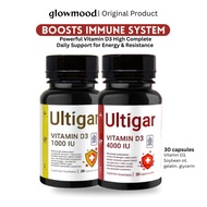 Natural Vitamin D3 1000 IU & 4000 IU — Maximum Immune Support and Energy for Active, Healthy Living