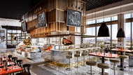 Dinner buffet at Gastronomy Atlantis The Royal in Dubai
