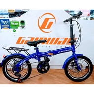 GAINWAY 16 Sis Folding Gear Disc Bike GW16415FB