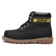 Caterpillar original leather Martin shoes riding boots Mens Waterproof Soft-Toe Safety Boots Work ou